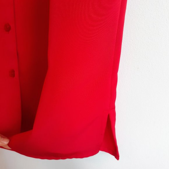 Red short sleeve shirt - Picture 4 of 6